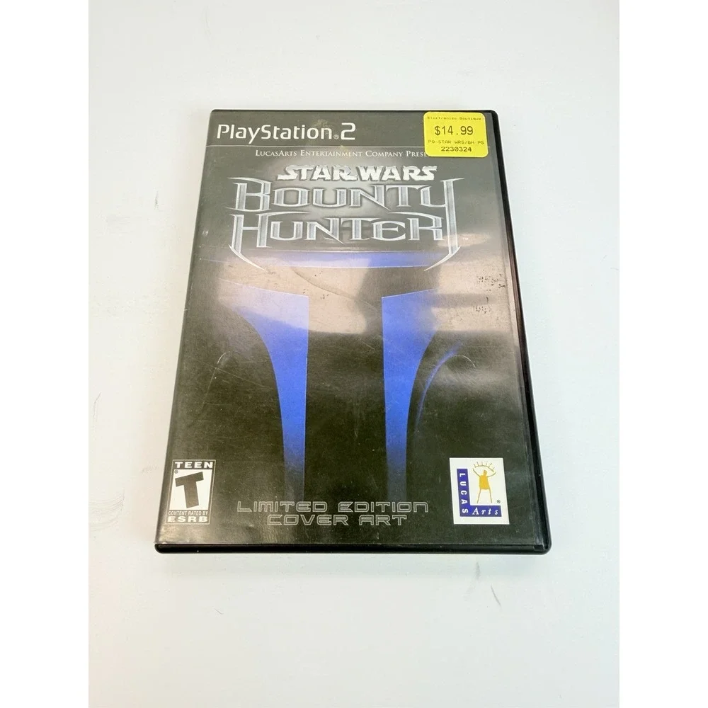 Star Wars: Bounty Hunter Limited Edition (PlayStation 2, PS2) CIB w/ Reg